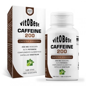 Caffeine 200 mg 120 Vegecaps